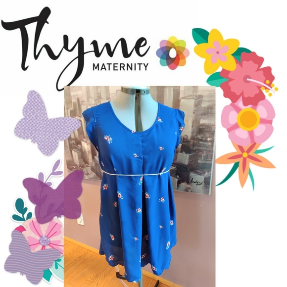 Thyme Maternity blouse - Picture 1 of 9